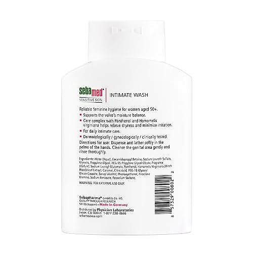 Sebamed Feminine Intimate Wash Menopause, pH 6.8